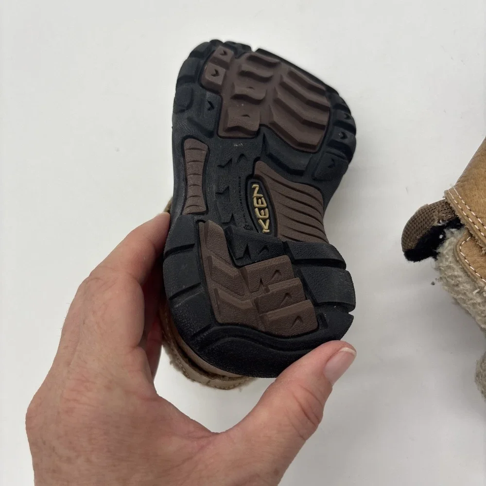 Keen Kids Kooteney Brown Hiking Boots baby Size 8